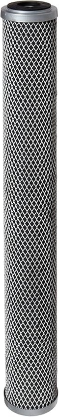 Pentair Pentek FloPlus-20 Carbon Water Filter, 20-Inch, Whole House Modified Molded Carbon Block Replacement Cartridge, 20" x 2.5", 0.5 Micron