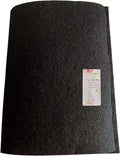 Cut-to-Fit Activated Carbon Filter Sheet Charcoal Air Vent Filters Pad Black Range Hood AC Replacement Fabric Filter 1 Pack 16" x 48" x 0.125"