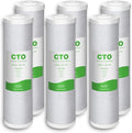 SimPure Whole House Water Filter, 20" x 4.5" BB Activated Carbon Block Filter Replacement Cartridge Coconut CTO Filter (6 Pack)