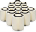 Kopach Replacement Filter for Craftsman and Ridgid Shop Vacs Part #s 9-17816, 9-17912 & Part #s VF4000, VF5000, 12 Pack, Deluxe Fine Particle Filter