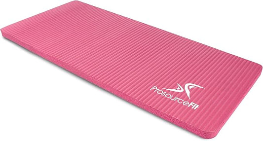 ProsourceFit Extra Thick Yoga Knee Pad and Elbow Cushion 15mm (5/8”) Fits Standard Mats for Pain Free Joints in Yoga, Pilates, Floor Workouts-FlexoryFit