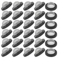 DFD 30 Pcs Hose Filter Washers, Stainless Steel Hose Washer, Garden Hose Screen Filter Fittings for 3/4 Inch Garden Hose Connector & 5/8" Washing Machine