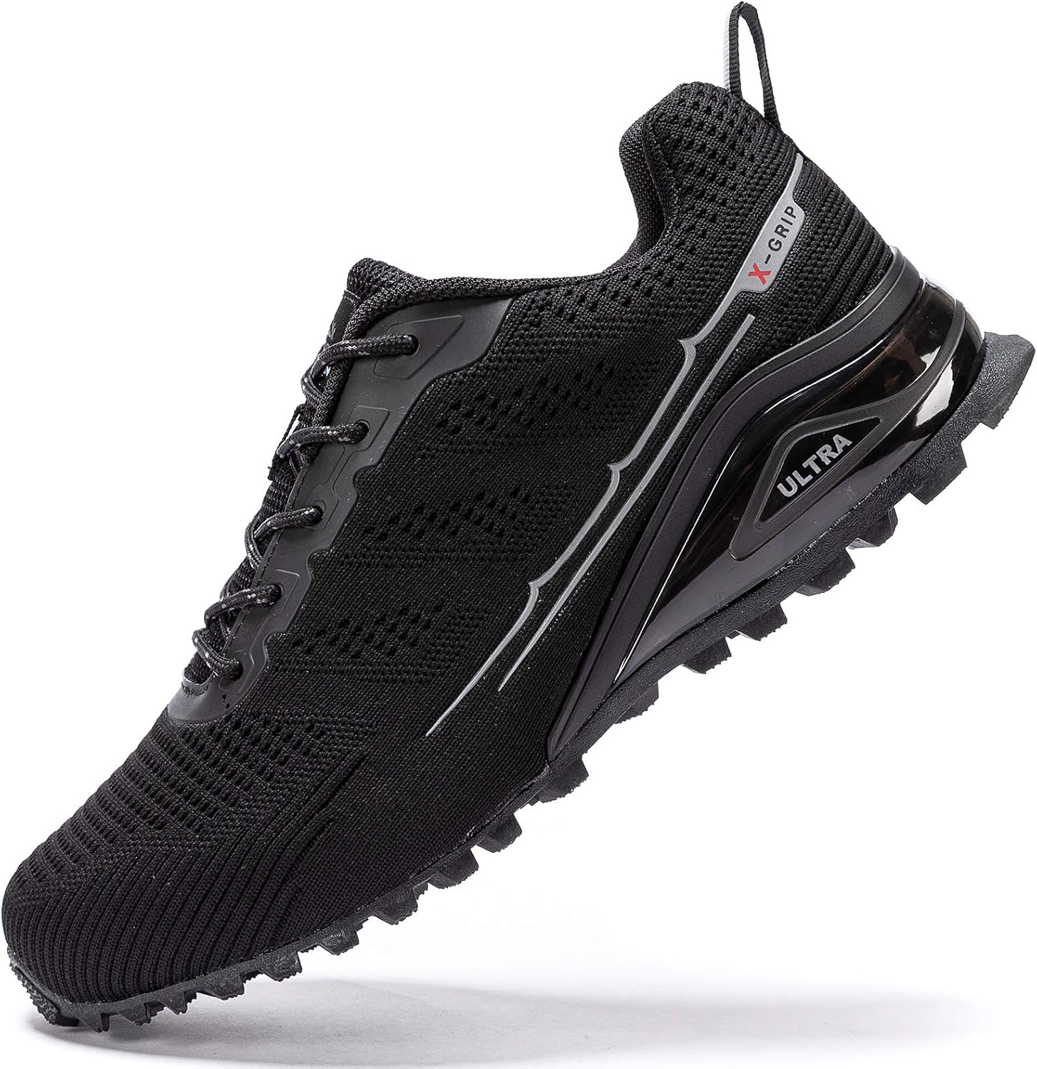 Kricely Men's Trail Running Shoes Fashion Walking Hiking Sneakers for Men Tennis Cross Training Shoe Outdoor Snearker Mens Casual Workout Footwear