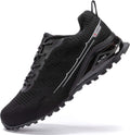 Kricely Men's Trail Running Shoes Fashion Walking Hiking Sneakers for Men Tennis Cross Training Shoe Outdoor Snearker Mens Casual Workout Footwear