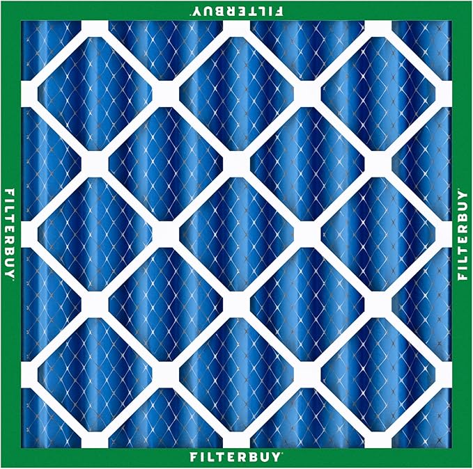 Filterbuy 20x20x4 Air Filter MERV 13 (MPR 1900) Health Defense Replacement (3-Pack), Electrostatic Pleated HVAC AC Furnace Filters, Made in USA (Actual Size: 19.50 x 19.50 x 3.63)