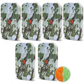 40 Gram Gun Safe Dehumidifier Camouflage, Rechargeable Desiccant Canister Dehumidifier Bags, Reusable Silica Gel Packets Moisture Absorbers for Car, Bathroom, Basement [6 Pack]