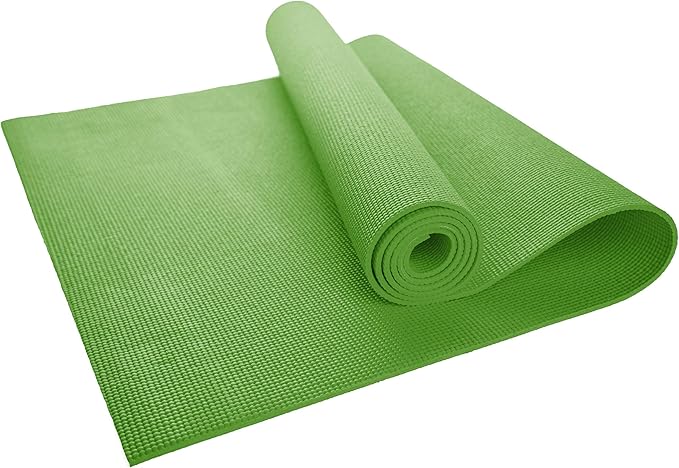 Hello Fit 10-Pack Yoga Mat, 68" x 24" Non Slip Exercise Mat, 4mm Thick Gym Mat for Fitness and Stretching, Bulk Non Toxic Yoga Mats for Schools and Studios-FlexoryFit