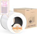 AIRROMI A2002 HEPA Air Purifier Replacement Filter, 3-In-1 Original Filter, Remove 99.97% of 0.3 Micron Particle 1 Pack White Activated Carbon