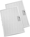 2 Pcs WB02X11012 Range Hood Grease Filter Compatible with GE Series JV565H1BB JV565H1CC JV565H1WW Range Hoods and Multiple Brands and Models, Washable Filter Replace 1084673 AH951994 EA951994 PS951994