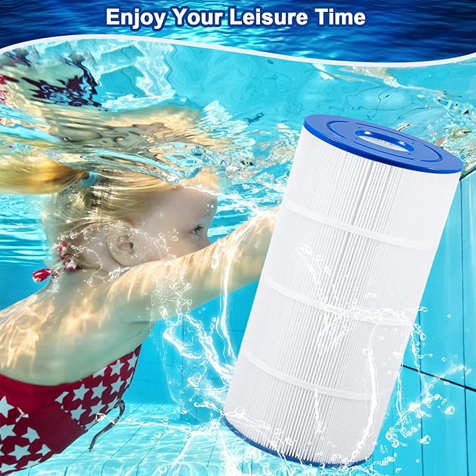 Pool Filter C900 Pool Filter Cartridge Compatible with Hayward CX900RE, PA90, C900, Unicel C-8409, Filbur FC-1292, Sta-Rite PXC95, 90 sq.ft, 1 Pack