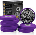 Bighorn Athletics Jiu Jitsu Finger Tape, Rock Climbing Tape | Multipurpose for Sports & Injuries: MMA, Volleyball, Football, Basketball, Tennis, Golf, Hands & Toes, 0.5-Inch x 45-feet, 8-Rolls, Purple