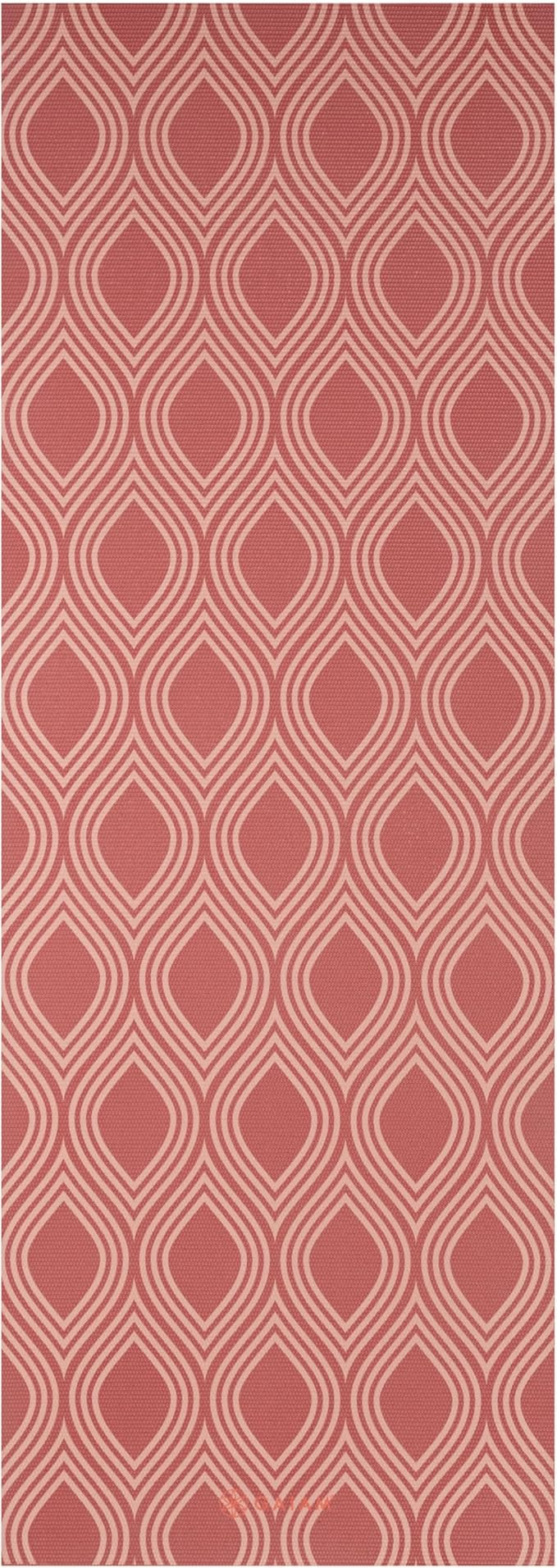 Gaiam Yoga Mat - Premium 6mm Print Reversible Extra Thick Non Slip Exercise & Fitness Mat for All Types of Yoga, Pilates & Floor Workouts (68" x 24" x 6mm Thick)-FlexoryFit