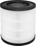 MAF-03 Replacement Filter Compatible with Miko Ibuki L Air purifier MA-03 MA-03CW, 3-Stage Filtration with Activated Carbon, 1 Count