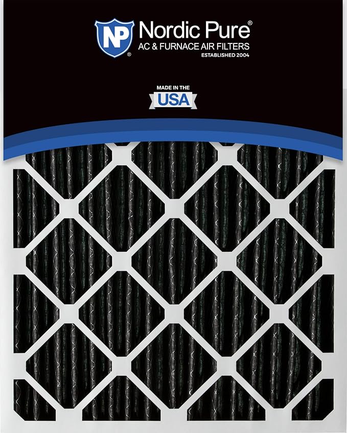 Nordic Pure 14x20x1 Furnace Air Filters MERV 12 Pleated Plus Carbon 12 Pack - Image 5
