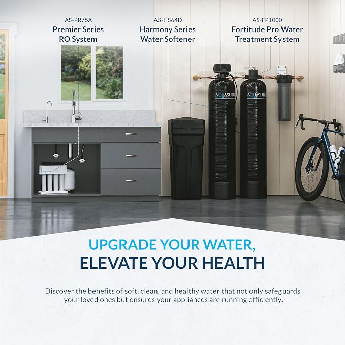 64, 000 Grain Aquasure Harmony Whole House Water Softener - Image 9