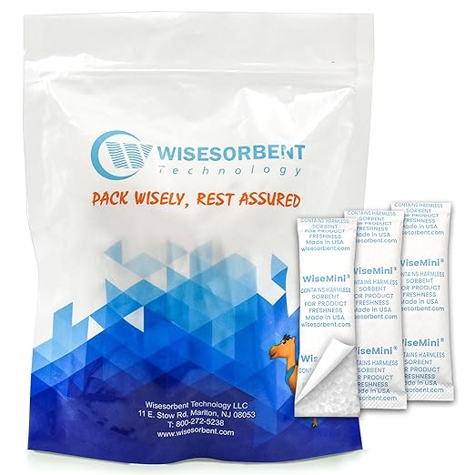 3000pcs 5 Gram Food Safe Desiccant Packs, Premium Silica Gel Packets, Desiccant Moisture Absorbers for Storage