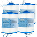 PAS50SV Hot Tub Filter Cartridge, Compatible with Artesian Spa Filter, Replaces for Unicel 6CH-502, Filbur FC-0311, PAS50SV-F2M, Baleen AK-90161, 50 sq.ft Spa Filter, 4 Pack