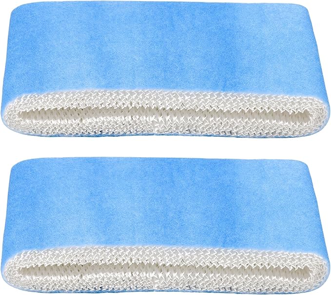 Humidifier Filter Replacement Humidifier Wick Filters Upgraded Blue Mesh Layer Compatible with Honeywell HCM-6009 HCM-6011 HM-3500 HEV680 HEV685, Part HC-14V1 HC-14 HC-14N Wicking Filter E, 3Pack