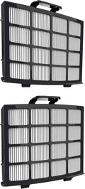 Fette Filter - Replacement Post-Motor Filters Compatible with Shark Vertex DuoClean PowerFin Upright Vacuum. Compare to Part # XHFAZ2000 (2QTY))