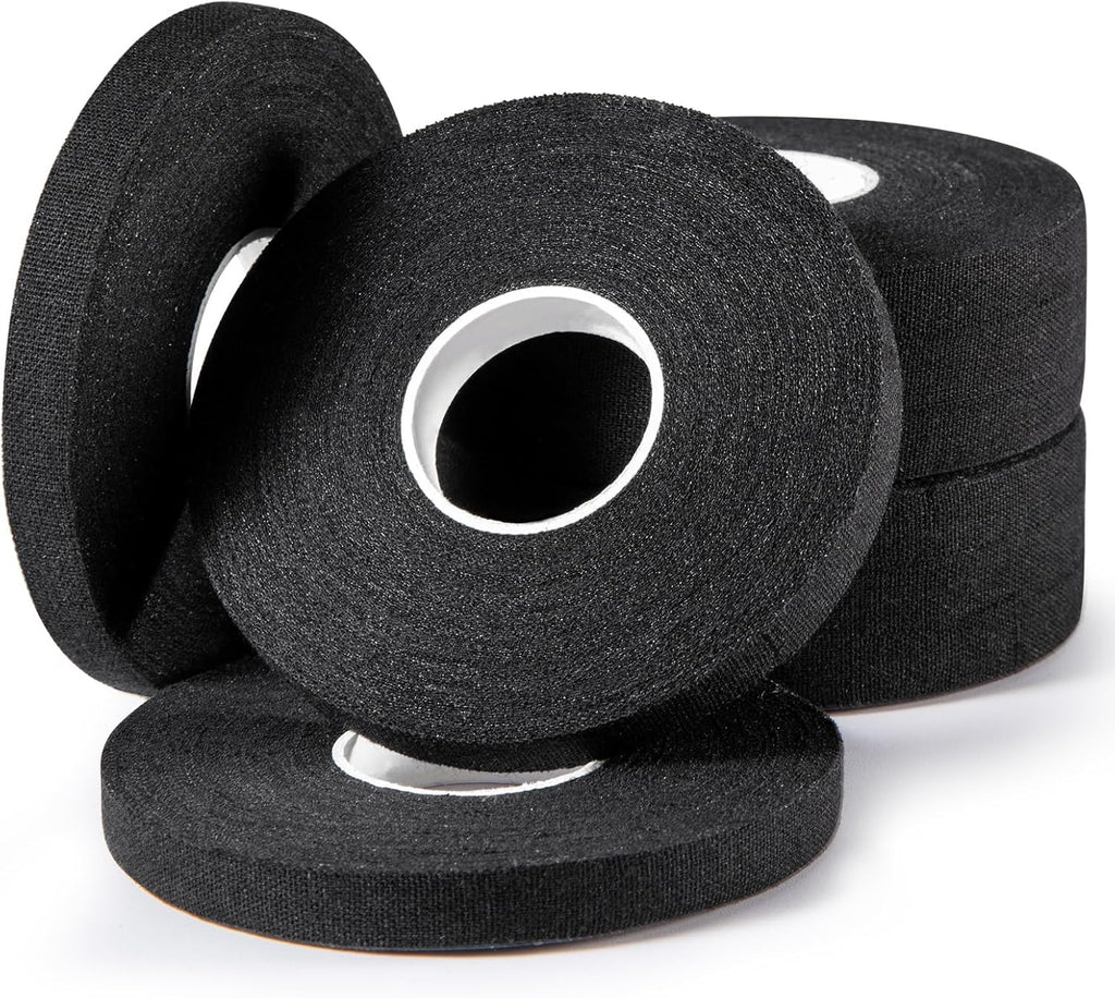 Pro Finger Tape 9 Pack - 0.3” x 45 Ft Black Athletic Sports Tape for Rock Climbing,BJJ,Jiu-Jitsu,Wrestling,Judo