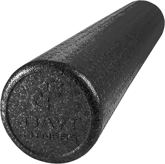 High-Density Round Foam Rollers - 4 Size and 8 Color Options - Massage Rollers for Stretching, Deep Tissue and Myofascial Release-FlexoryFit