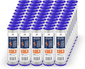 Aquaboon 1 Micron Pleated Water Filter 10 x 2.5 - Whole House Sediment Filter Replacement Cartridge Compatible with WFPFC3002, WHKF-WHPL, 50-Pack