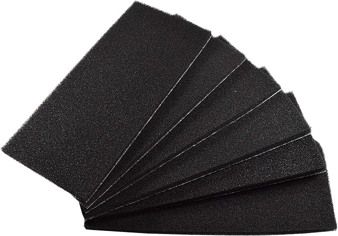 HQRP Filter Set compatible with Hamilton Beach 04383 04384 04385 04386 TrueAir Purifiers, 2 HEPA-grade Filters plus 6 Carbon Filters