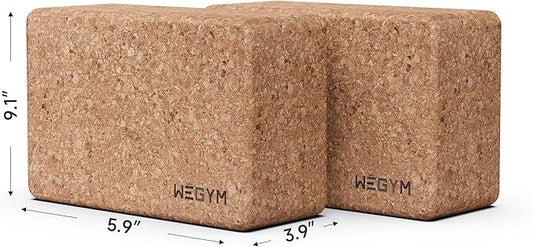 Yoga blocks with Anti-Slip, Comfortable Grip, Sturdy Sides for Secure Workouts at Home, for Yoga, and Pilate Training-FlexoryFit