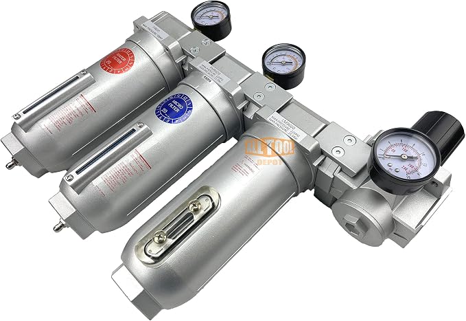 1" NPT SUPER DUTY Industrial Grade 4 Stages Filter Coalescing Desiccant Dryer - Image 3