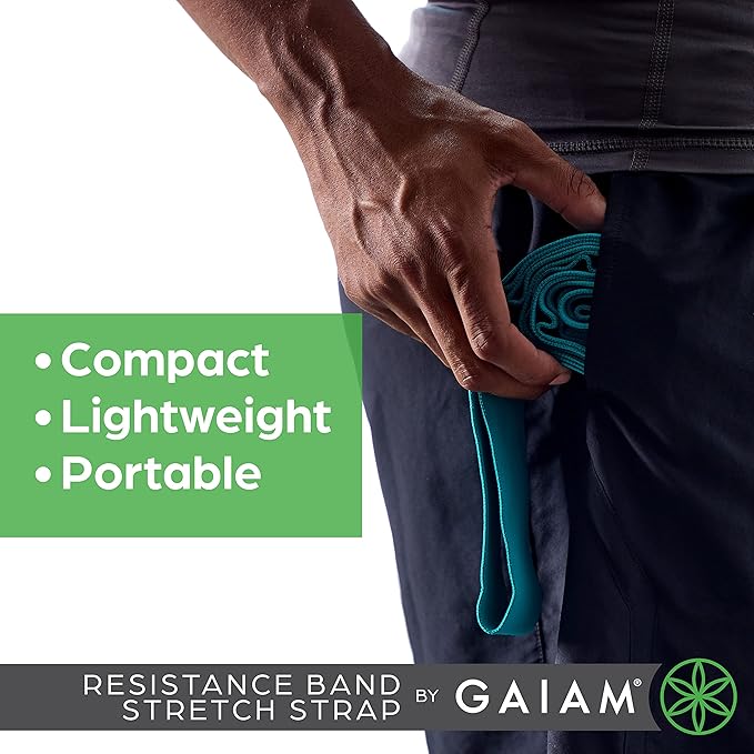 Gaiam Restore Resistance Band Stretching-FlexoryFit