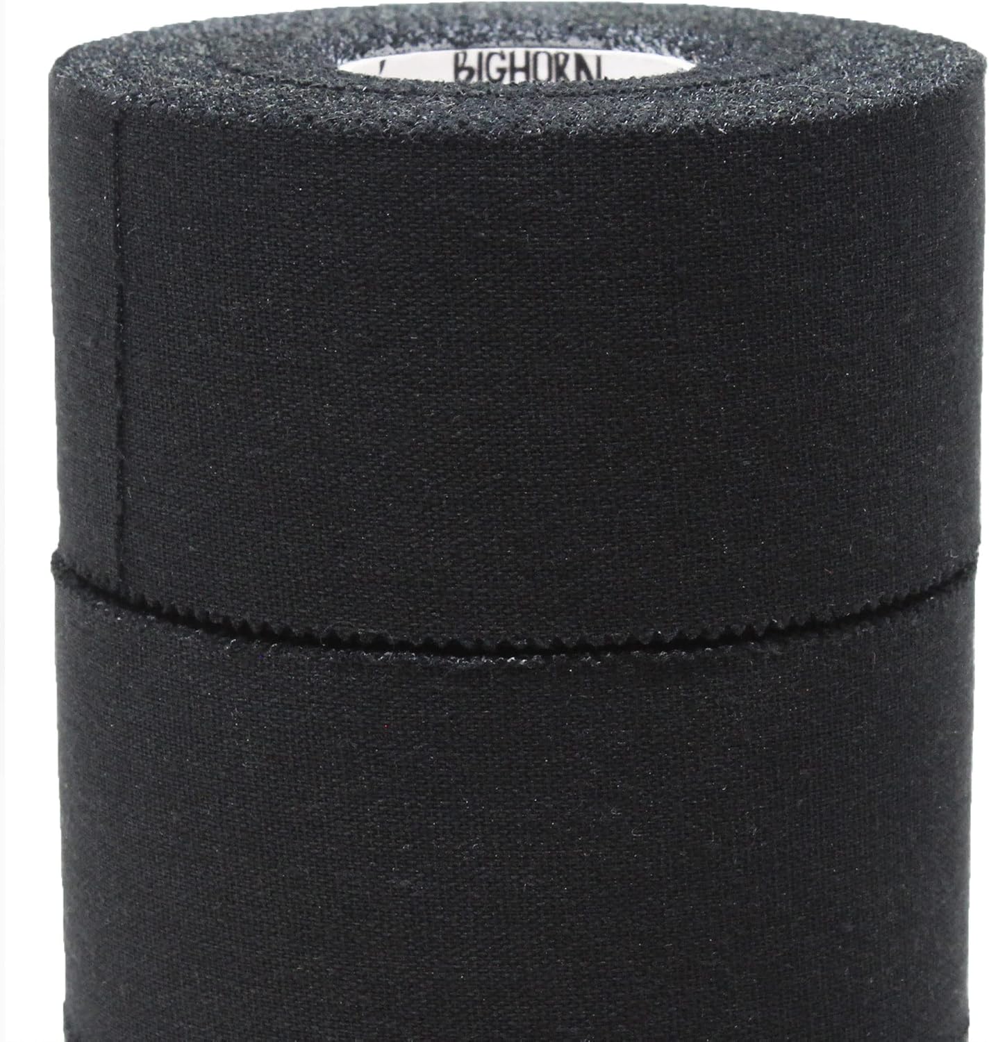 Bighorn Athletics Sports Tape | EZ-Tear Black Athletic Tape for Wrist, Ankle & Foot Support | Zinc Oxide Infused & Latex-Free Adhesive, Breathable Cotton Fabric, 1.5-Inch x 45-Feet, 4 Rolls, Black