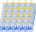 Dry & Dry 20 Pack Moisture Absorbers for Home, Basement & Bedroom - Small Dehumidifiers