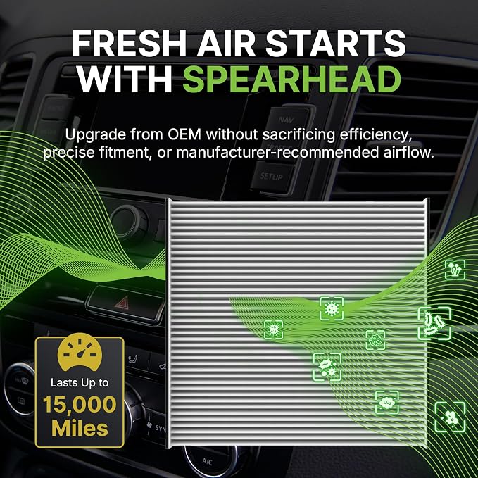 Spearhead OEM+ Particulate Breathe Easy Cabin Filter | Fits 2011-17 Wranger - Image 5
