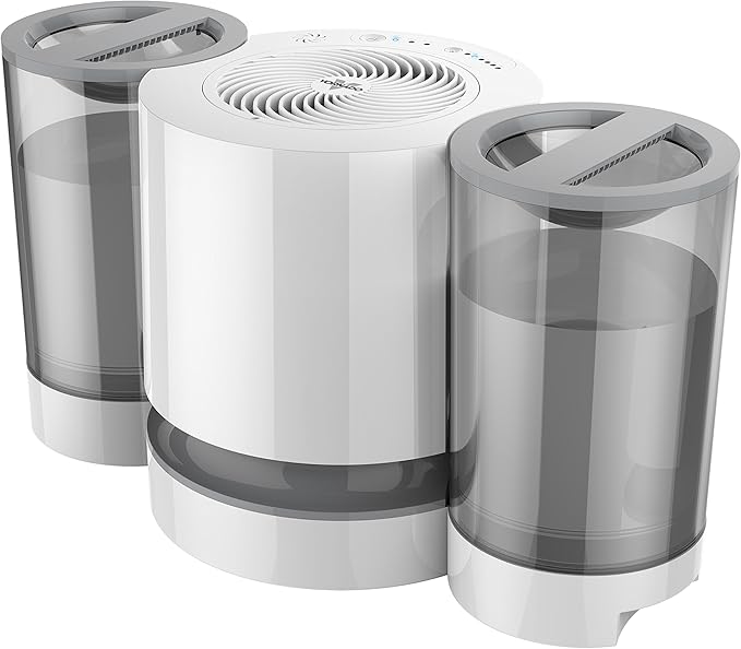 Vornado EV200 Evaporative Whole Room Humidifier with SimpleTank, 1.5 Gallon Capacity, White, EV200 - 1.5 gallon