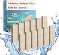 12pcs Ammonia Reducer Filter Pads for Aqueon QuietFlow LED PRO Model 20 and 75, Replacement Filter Cartridges for Aqueon QuietFlow