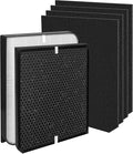 AD3000 Replacement Filter Compatible with Air Doctor 3000 Air Purifier, Fits 3000/3000M/3000Pro, Includes 1 Main Filter, 1 Activated Carbon Filter & 4 Pre-Filters, 6-Pack