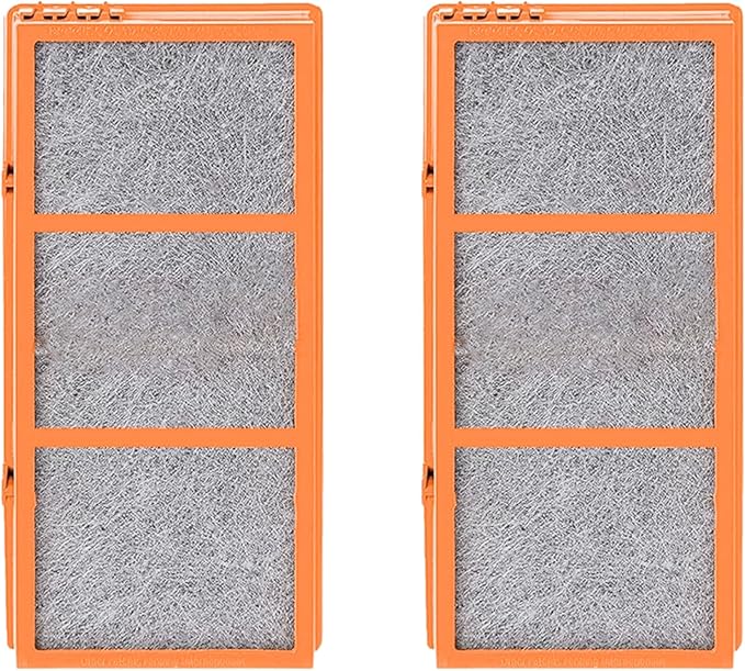Nispira AER1 Filter Replacement for Holmes Air Purifier Smoke Grabber HAPF30AS-U4R HAPF30AT Odors Dust VOCs Remover 1.2 x 10 x 4.6 Inches, 2 Packs.