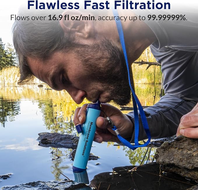 Membrane Solutions Straw Water Filter S1, NSF/ANSI 42&372&401 certificated - Image 4