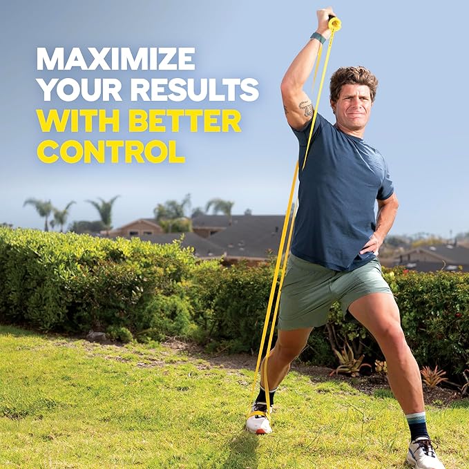 TRX Training Bandit Kit, Home Workout Resistance Band Set with Strength-Training Resistance Bands and Universal-Fit Handles for Exercise Bands-FlexoryFit