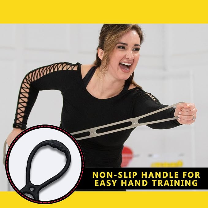 Walk at Home Workout Bands 7 Ring Adjustable Resistance Bands for Working Out Home Workout Walking Exercise Workout Bands Fitness Program Exercise Bands Stretch Bands for Recovery-FlexoryFit
