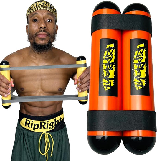 Premium RipStick Pillz, Workout Equipment for Joint Rehab, Shoulder Strength, Resistance Training, and Muscle Building, with 6 Adjustable Resistance Bands-FlexoryFit
