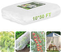 Garden Netting, 10x50 FT Ultra Fine Mesh Netting Pest Barrier Protection Bird by RIFNY