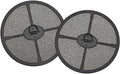 Dryer Filter Kit with Frame - Compatible with Grizzly Air Mover GP-1 Dog Cage Dryer Fan - for Use by Pet Groomers and Kennels - Includes 2 Filters and 2 Frames, Black