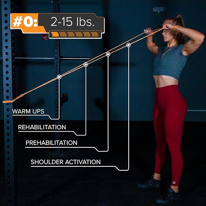 SERIOUS STEEL FITNESS Assisted 41" Pull-Up Band, Resistance & Stretch, Powerlifting & Pull-up Assist Loop (Single Band)-FlexoryFit