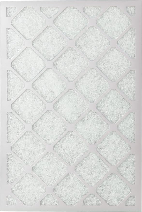 Nordic Pure 12x12x1 (Actual Size: 11 3/4 x 11 3/4 x 3/4) Poly Green MERV 6 AC Furnace Air Filters – Reduces Dust, Pollen, Pet Dander & Allergens – 24-Pack