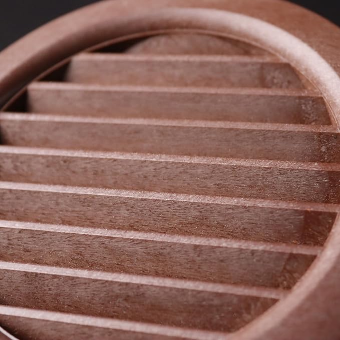 VENTS-US - 6" Brown Round Plastic Vent Cover - - Image 4