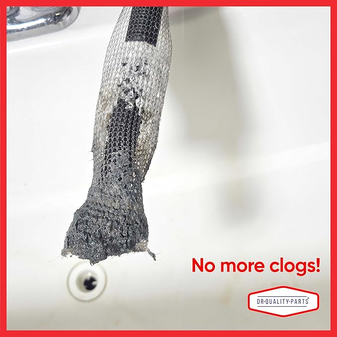 Washing Machine Lint Trap – Stainless Steel Hose Filter, Mesh Drain Catcher, Washer Sock Lint Remover, Rust-Free Snare Laundry Filter with Nylon Cable Ties, 29cmx6.5cm – 30-Pack