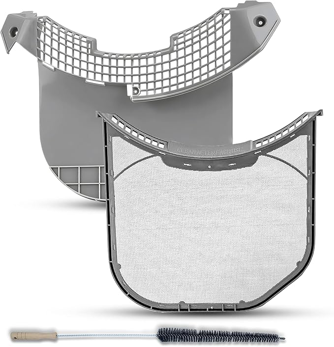 DLGX3551V DLGX3551W DLGX3901W DLG2602W DLG3461W DLG3601W DLG3401W DLG3501W DLG3181W Dryer Lint Filter Screen Trap Replace For LG DLGX3876W DLGX3251W DLGX3571V DLGX3471W DLGX3471V & Housing Guide Cover