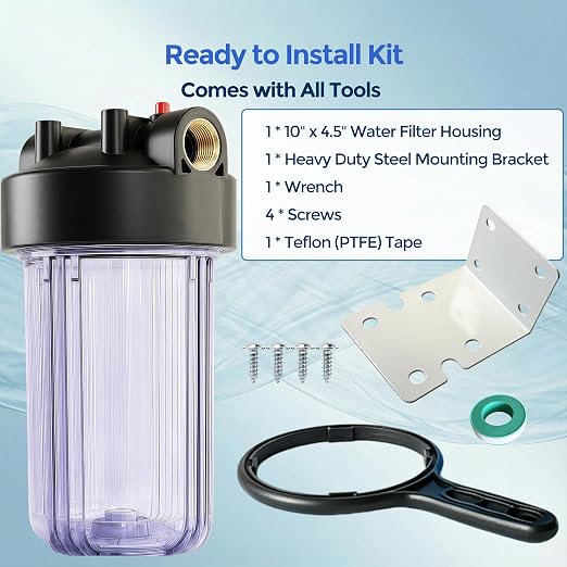 Whole House Water Filter Housing, Pre-Filtration System - Image 4