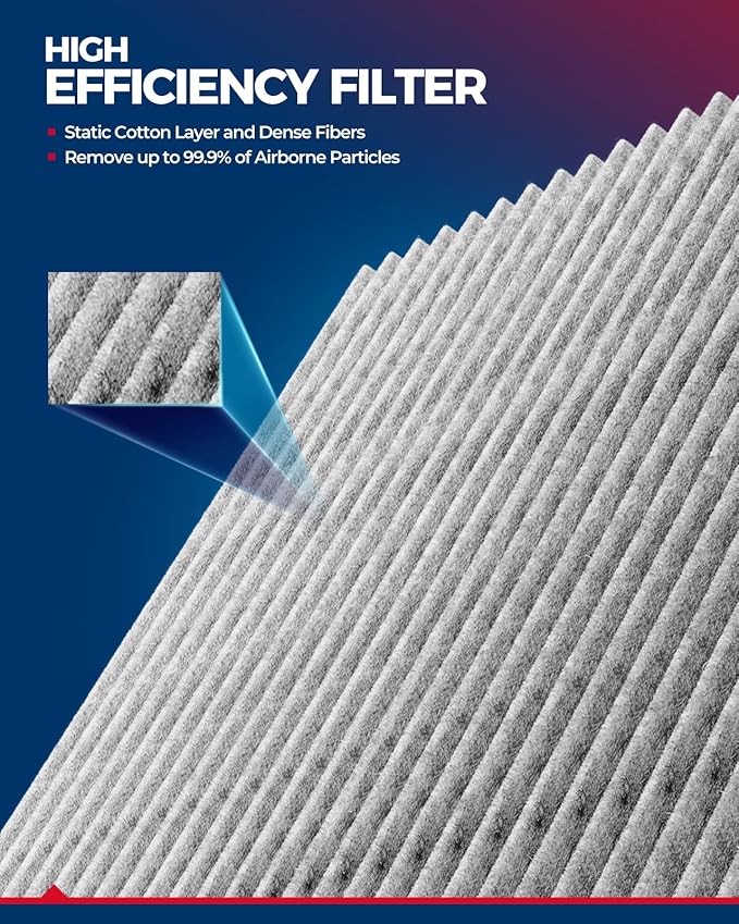 KAX Cabin Air Filter,CF11776 Replacement for Nissan Altima 2013-2018, for INFINITI QX60 2014-2020, Pathfinder 2013-2020, Murano 2015-2023, Maxima 2016-2023, QX60, JX35 Air filter